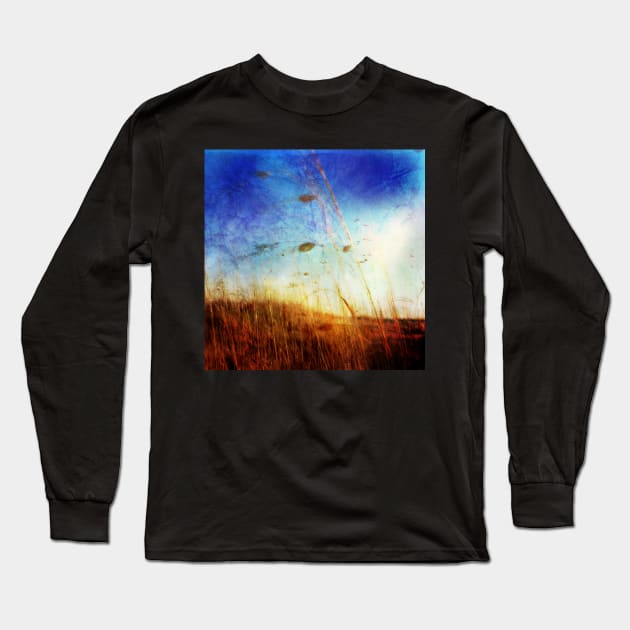 Blowing in the Wind Long Sleeve T-Shirt by oliviastclaire